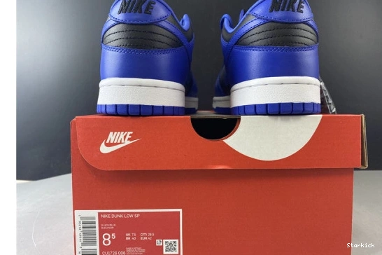 Low Dunk Blue Nike 006 SB Black CU1726 and 0904